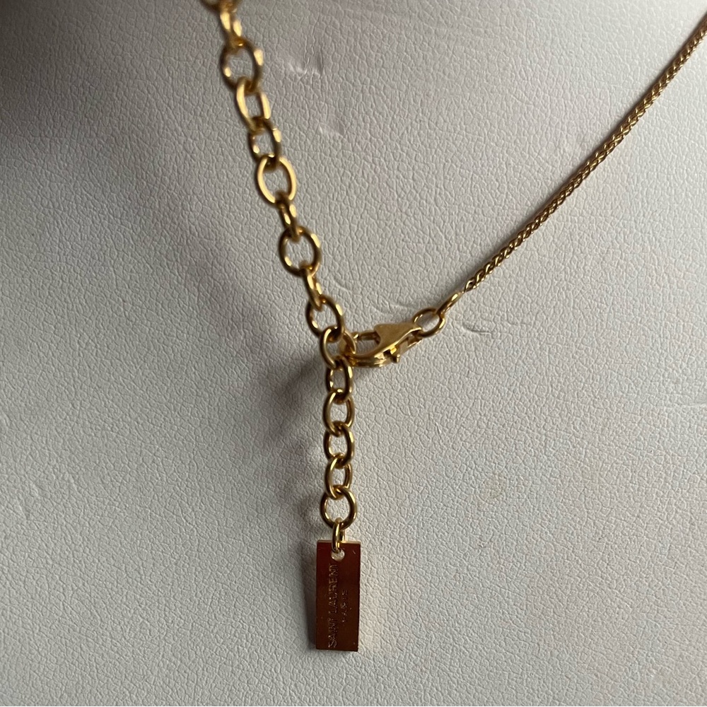 🚨 SOLD 🚨 Saint Laurent Love Necklace - Picture 3 of 5